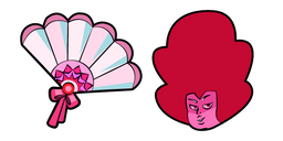 Steven Universe Pyrope and Fan Curseur