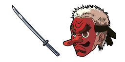 Demon Slayer Sakonji Urokodaki Curseur
