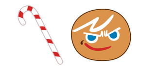 Cookie Run GingerBrave and Candy Cane Curseur