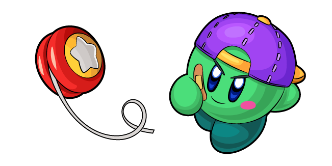 Kirby Зеленый и Йо-Йо курсор