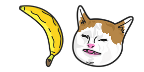 Cat No Banana Curseur