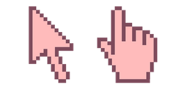 Baby Pink Pixel Curseur
