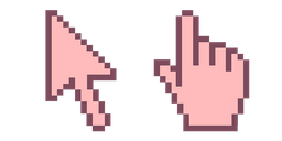 Baby Pink Pixel cursor