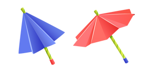 Origami Umbrella Curseur
