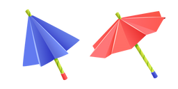 Origami Umbrella Cursor