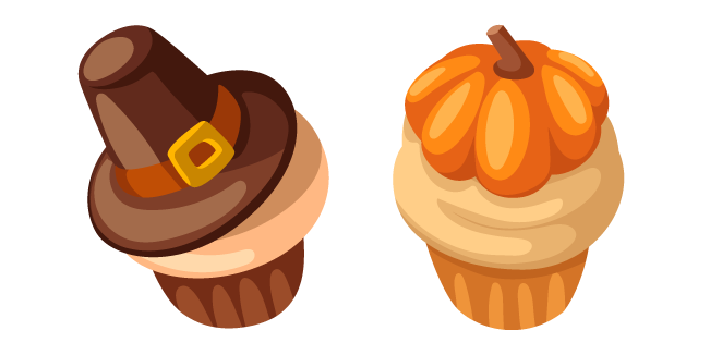 Thanksgiving Day Cupcakes Cursor