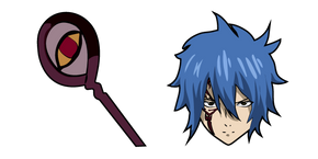 Fairy Tail Jellal Fernandes and Magic Staves Cursor