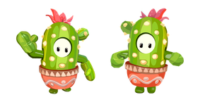 Курсор Fall Guys Cactus Costume