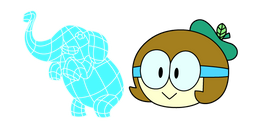 OK K.O.! Let's Be Heroes Dendy and Elephant Cursor