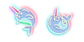 Neon Narwhal cursor