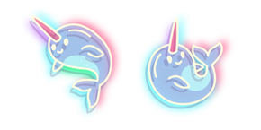 Neon Narwhal Cursor