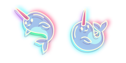 Neon Narwhal Curseur
