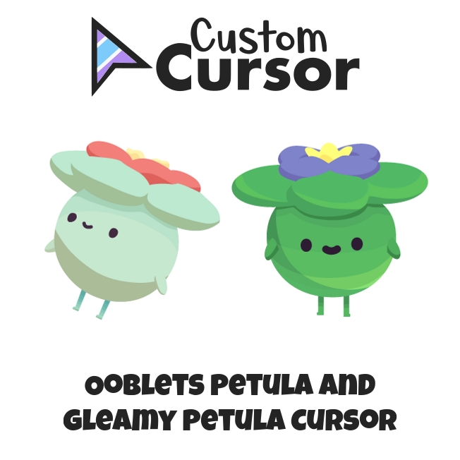 Ooblets Petula and Gleamy Petula cursor Custom Cursor