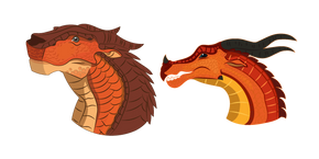 Wings of Fire Clay and Peril cursor