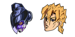 JoJo's Bizarre Adventure Pannacotta Fugo and Purple Haze Curseur