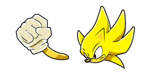 Sonic Super Sonic Curseur