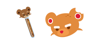 Super Animal Royale Super Gingerbread Bear and DNA cursor