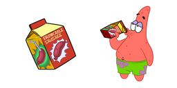 SpongeBob Patrick and Drinkable Sausage Cursor