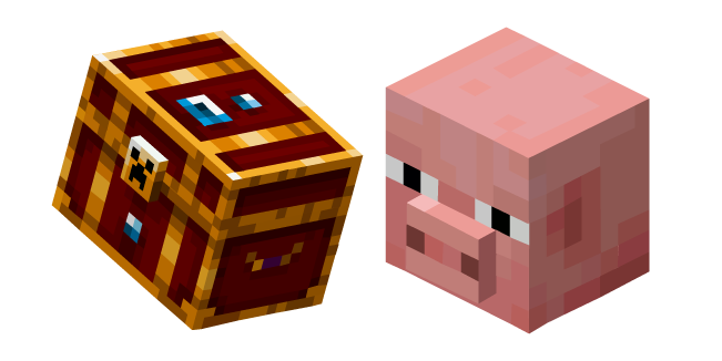 Minecraft Piggy Bank Cursor
