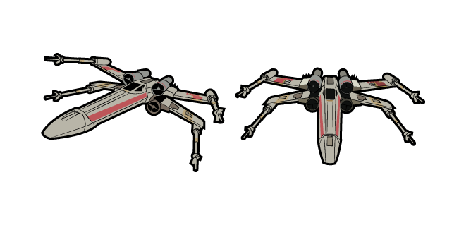 Star Wars X-Wing Starfighter Cursor