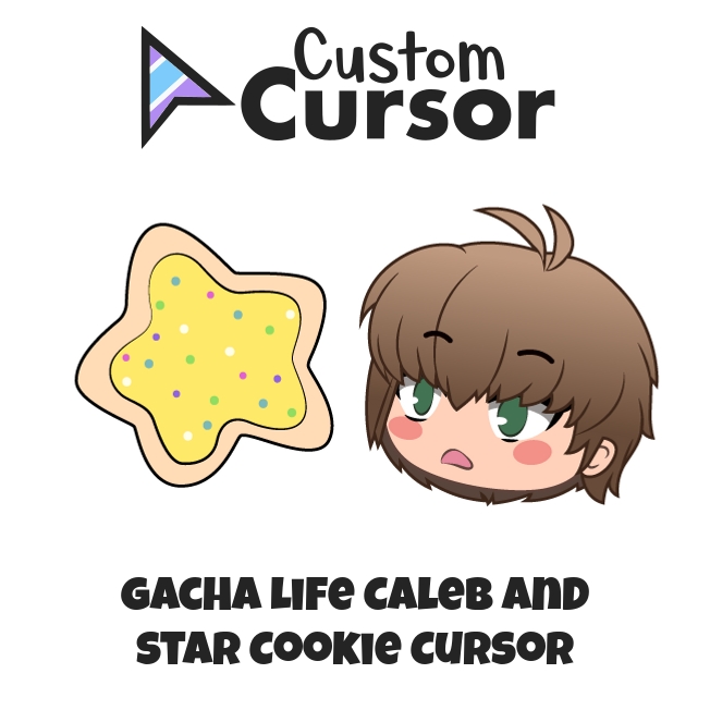 Gacha Life Caleb and Star Cookie Curseur – Custom Cursor