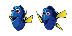 Finding Nemo Dory Cursor