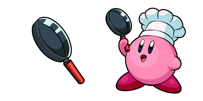 Kirby Cook and Frying Pan Cursor