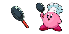 Kirby Cook and Frying Pan Cursor