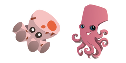 Animal Jam Octopus and Octopus Plushie Curseur