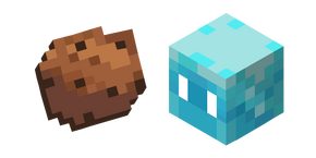 Minecraft Allay Mob and Cookie cursor
