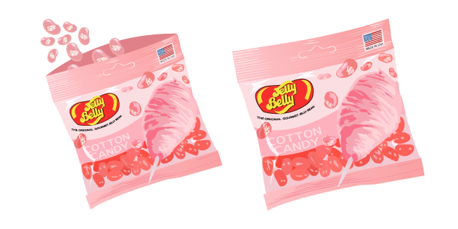 Jelly Belly Cotton Candy Jelly Beans Cursor