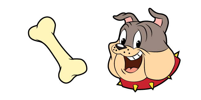 Tom and Jerry Spike Bulldog cursor – Custom Cursor