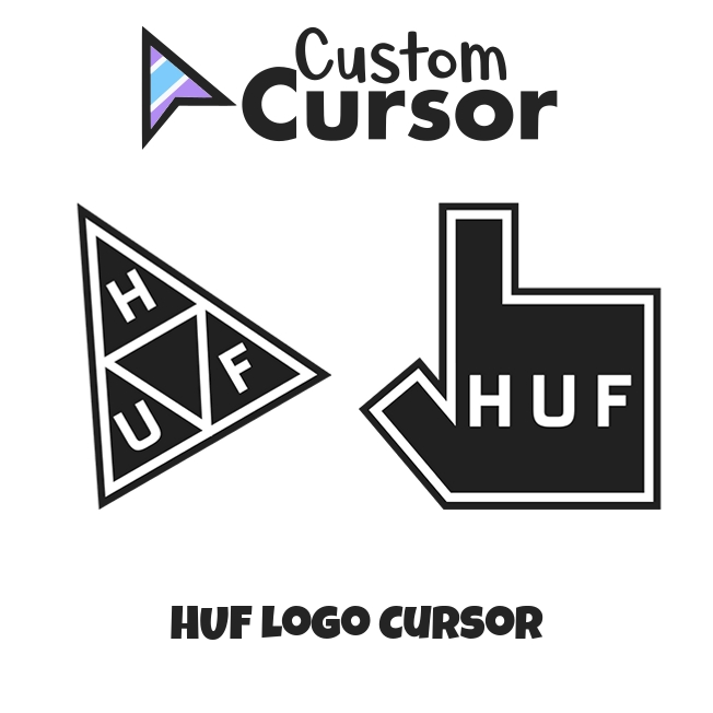 HUF Logo Curseur – Custom Cursor