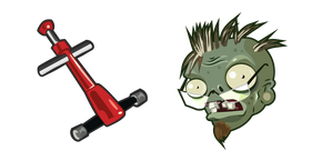 Plants vs. Zombies Pogo Zombie Cursor