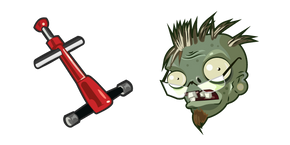 Plants vs. Zombies Punk Zombie Curseur – Custom Cursor