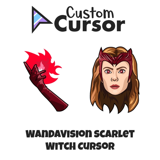 THE NEW SCARLET WITCH - MARVEL HEROES CUSTOM DRAWING