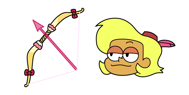 OK K.O.! Let's Be Heroes Elodie and Bow Cursor