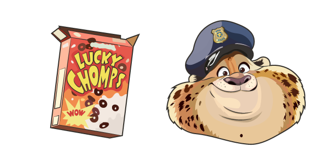 Zootopia Officer Clawhauser Cursor