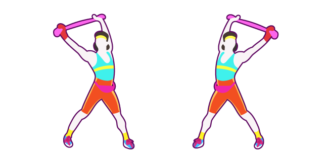 Just Dance Exercise Cursor