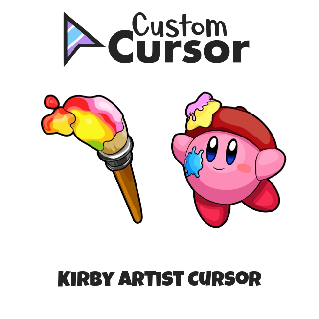 Kirby Artist cursor – Custom Cursor