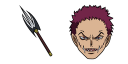 One Piece Charlotte Katakuri and Mogura Curseur