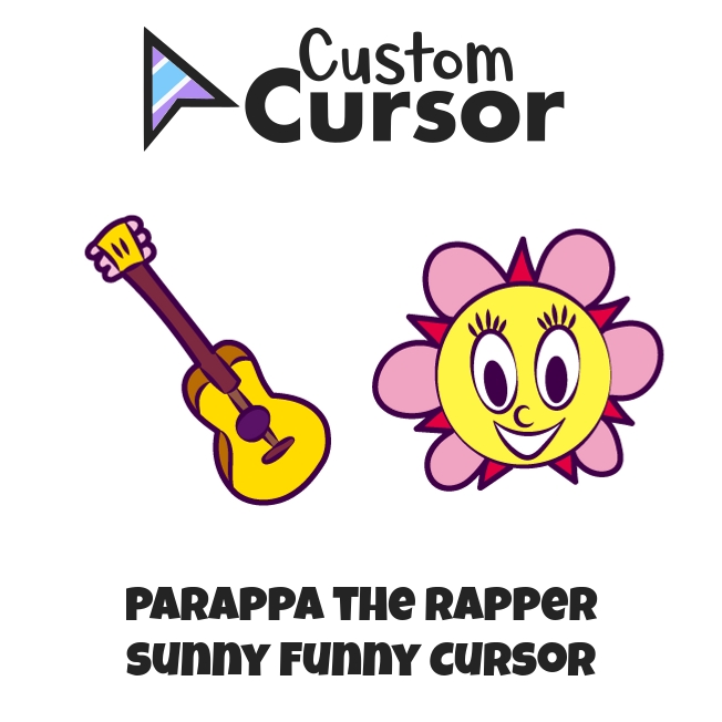 PaRappa the Rapper Sunny Funny cursor – Custom Cursor
