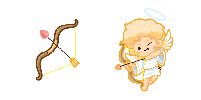 Valentine's Day Cupid and Love Bow Cursor