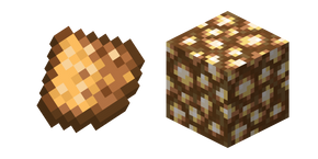 Minecraft Glowstone and Dust Curseur