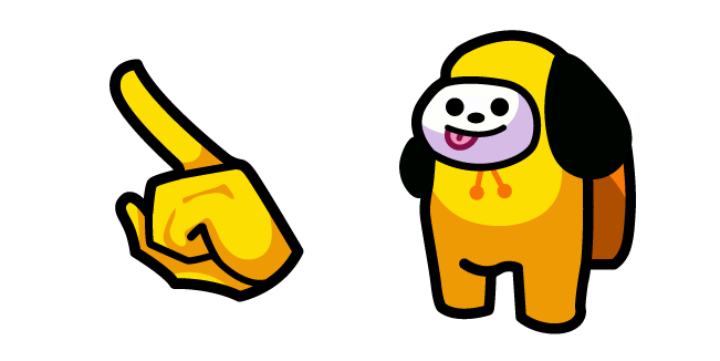 Among Us BT21 Chimmy Character Cursor