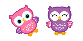 Cute Owls Curseur