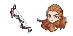 Genshin Impact Aloy and Predator Bow Curseur