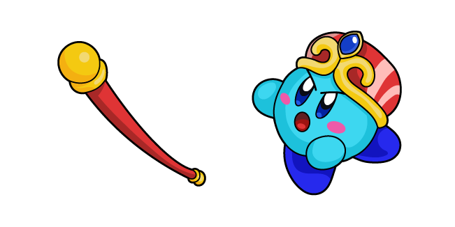 Kirby Blue Kirby Cursor