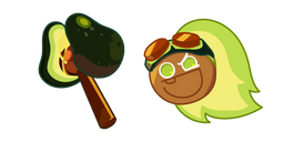 Курсор Cookie Run Avocado Cookie