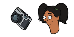 Bob's Burgers Susmita and Camera Curseur